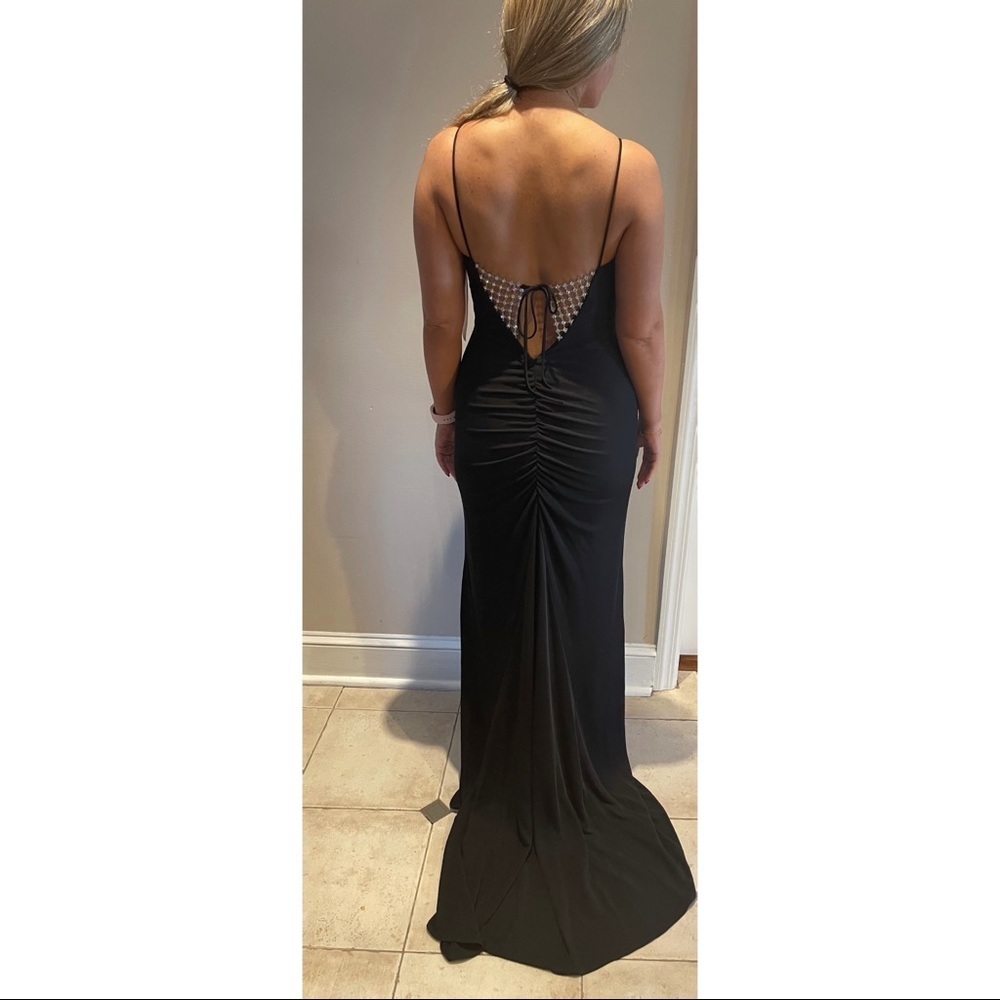 Jovani Evening Dress Black - Picture 2 of 7
